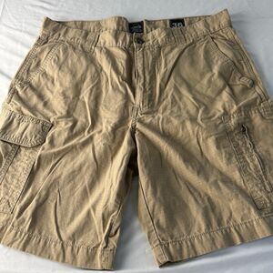 Red Head Cargo Shorts Mens 36 Khaki Outdoor Utility Pockets Hiking Casual Cotton